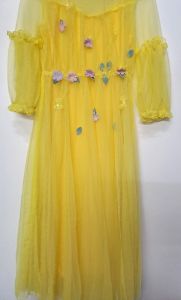 Kids Costumes to Hire - Yellow Fairy Dress - L - GIRL